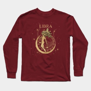 Libra zodiac sign Long Sleeve T-Shirt